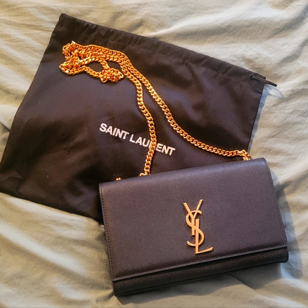 YSL Kate Small Envelope Bag with Hold Chain